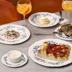 Middagstallerken ''Blue Flower Retro''