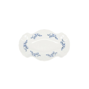 Serveringsfad ''Blue Flower Retro'' - 26 cm.