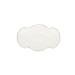 Serveringsfad ''Golden rim Retro'' - 26 cm.