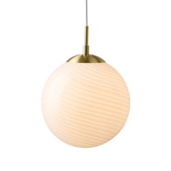 Glaspendel "Candy" opal - 30 cm.