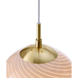 Glaspendel "Candy" rose - 30 cm.