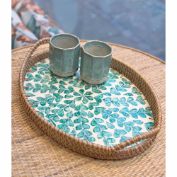 Bakke rattan "Leaf" - oval