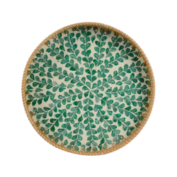 Bakke rattan "Leaf" - rund