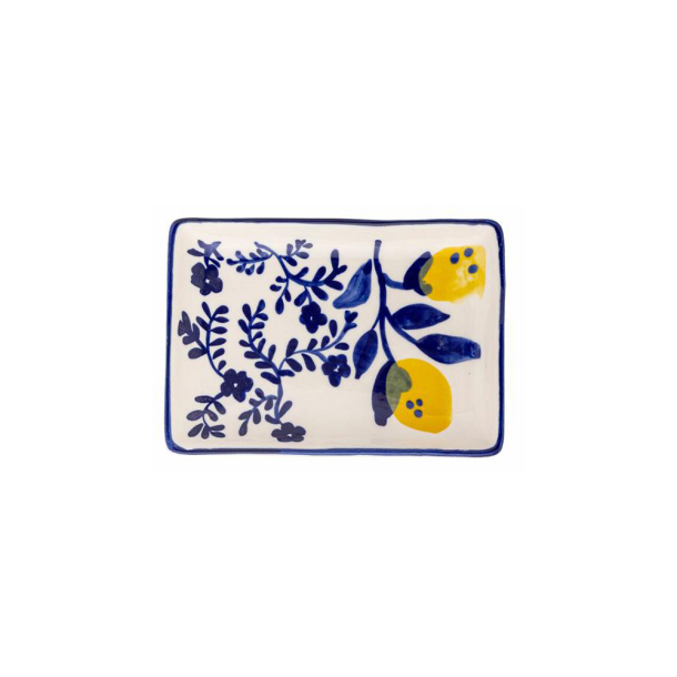 Lille fad ''lemons and flowers'' 