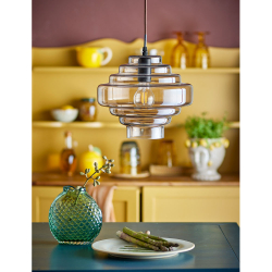 Glaspendel "Ilua" - brun