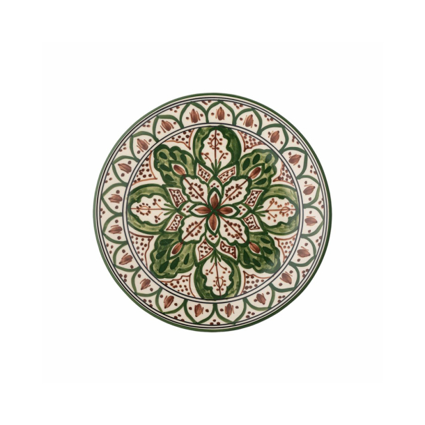 Tallerken "Karlie" botanica 19 cm. - grn