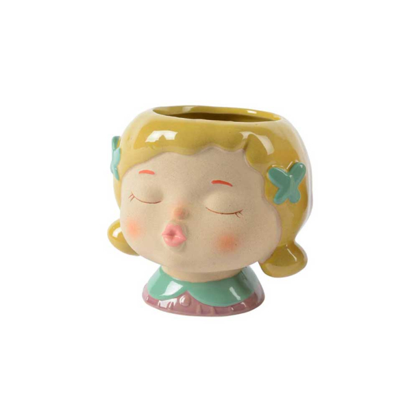 Potteskjuler ansigt - pige