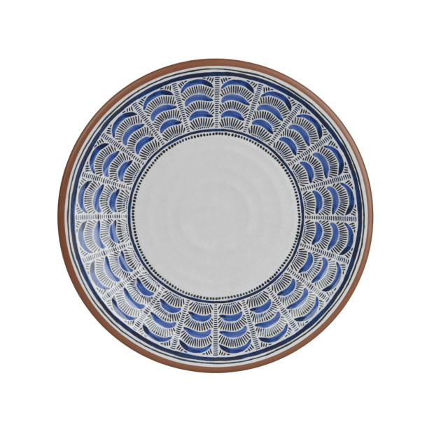 Melamin tallerken "Enamel pattern"