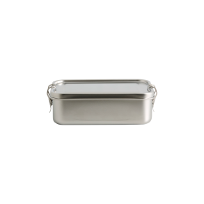 Madkasse i b�rstet st�l - 1400 ml.