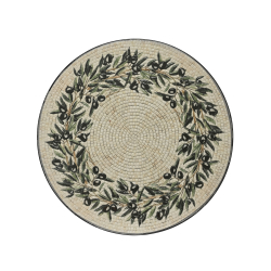 Mosaikbord "Olives" - natur