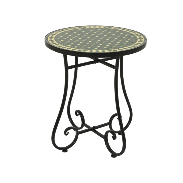 Mosaik sidebord "Dijon" - gr�n