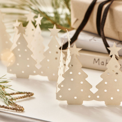 Papirpynt - juletrer