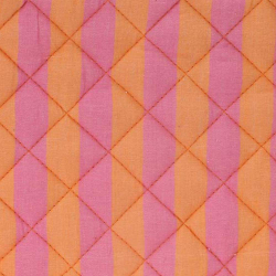 Grydelapper ''Stripes'' 2 stk. - orange/rosa