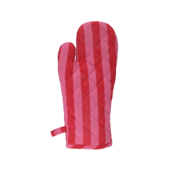 Grillhandske ''Stripes'' - pink/rosa