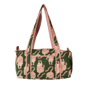 Rejsetaske artisan - m�rkegr�n tiger