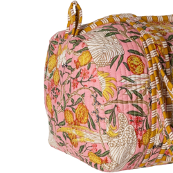 Rejsetaske artisan - pink tropical