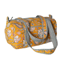 Rejsetaske artisan - mustard paisley