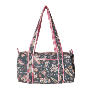 Rejsetaske artisan - bl� paisley