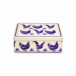 D�se rektangul�r "Blue hens"