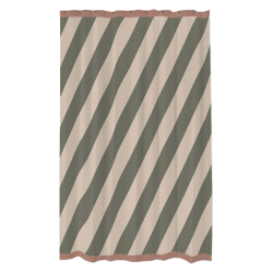 Badeforhng "Diagonal" - dark olive