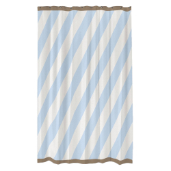 Badeforhng "Diagonal" - light blue