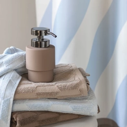 Badeforhng "Diagonal" - light blue