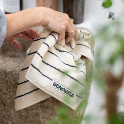 Bongusta g�steh�ndkl�de "Naram" - Creme/ink