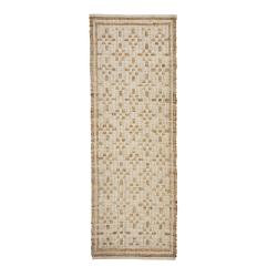 Lber i jute - natur/hvid