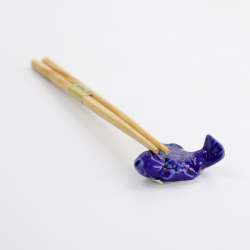 Holder til spisepinde - Bl fisk