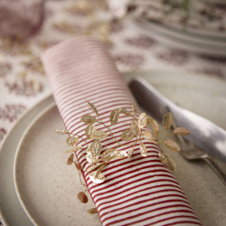 Ranke - Guldfarvet m. perler