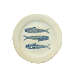 Frokosttallerken i stent�j ''Sardine'' - Bl�