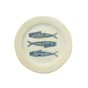 Frokosttallerken i stent�j ''Sardine'' - Bl�