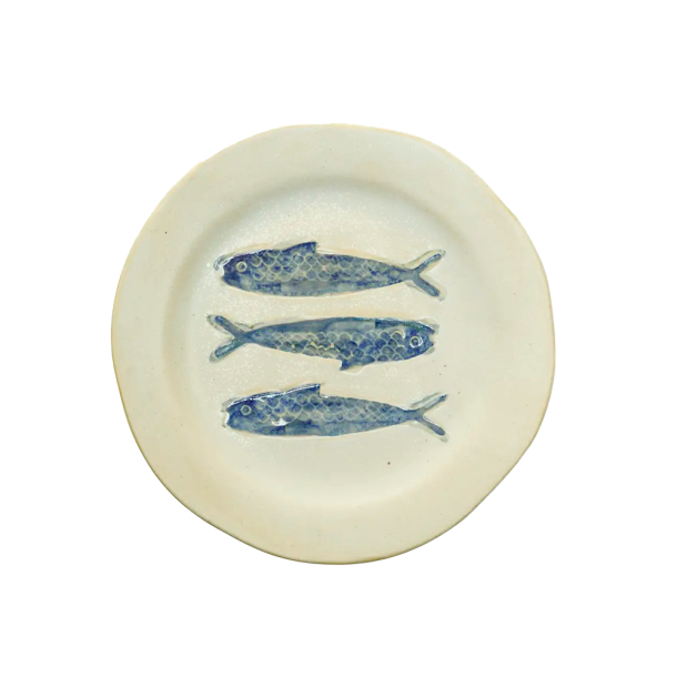 Frokosttallerken i stent�j ''Sardine'' - Bl�