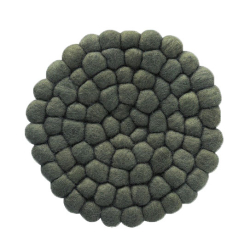 Bordskner i uld - grn