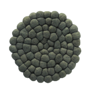 Bordskner i uld - grn