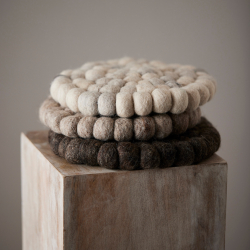 Bordskner i uld - grn