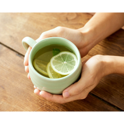 Kop "Cosy cuppa" - green