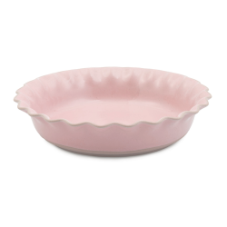 Rundt fad "Proper pie dish" - pink