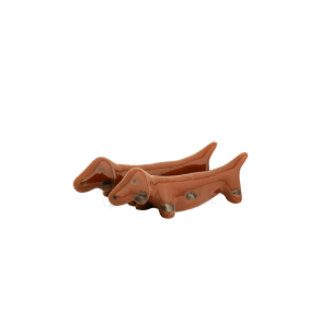 Holdere til spisepinde formet som gravhunde