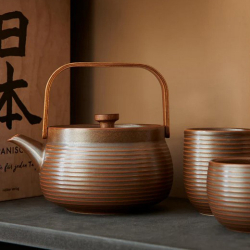 Japansk porceln tekande - brun