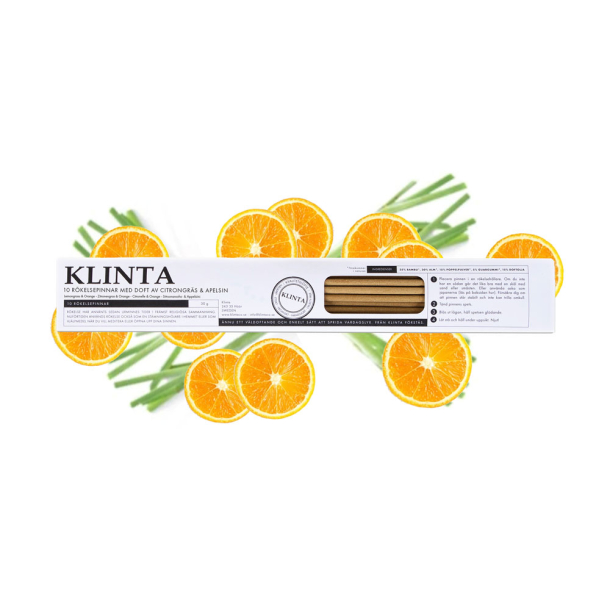 Rgelsespinde - Appelsin og citrongrs