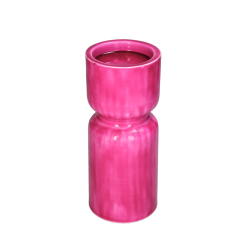 Stage til bloklys 25,5 cm. - pink