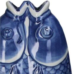 Vase - ''Blue fish''