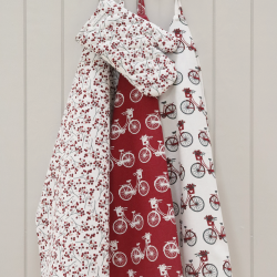 Viskestykke  City bikes - scarlet red