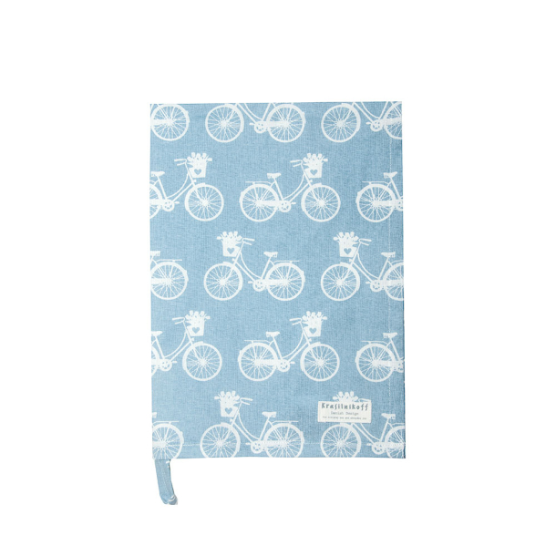 Viskestykke  City bikes - blue/white