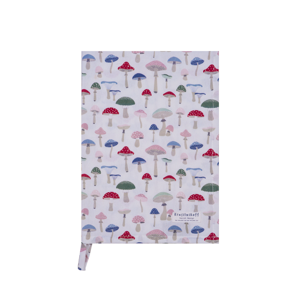 Viskestykke  Mushroom - red