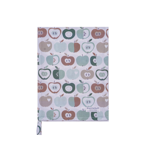 Viskestykke  Retro apple - green