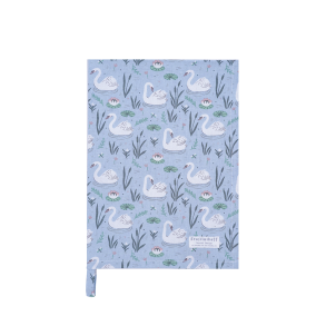 Viskestykke  Swan - blue