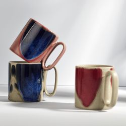 Krus ''Paint'' - grey/pink