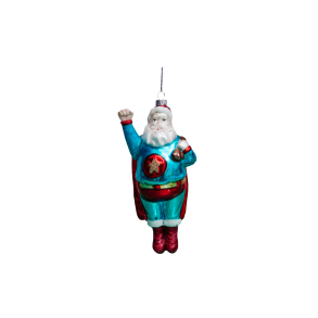 Glasornament - Super santa